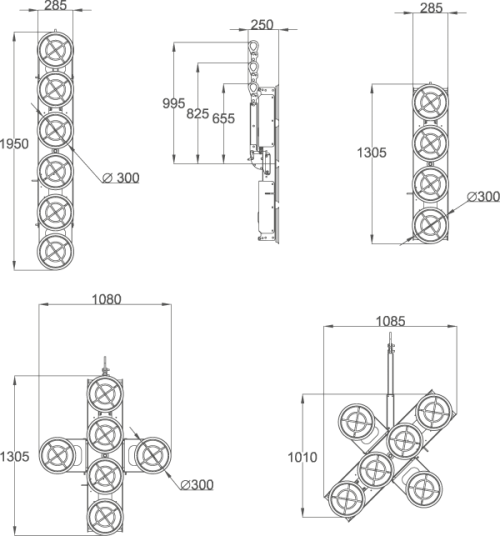 Vacuum suction cups JVL 450